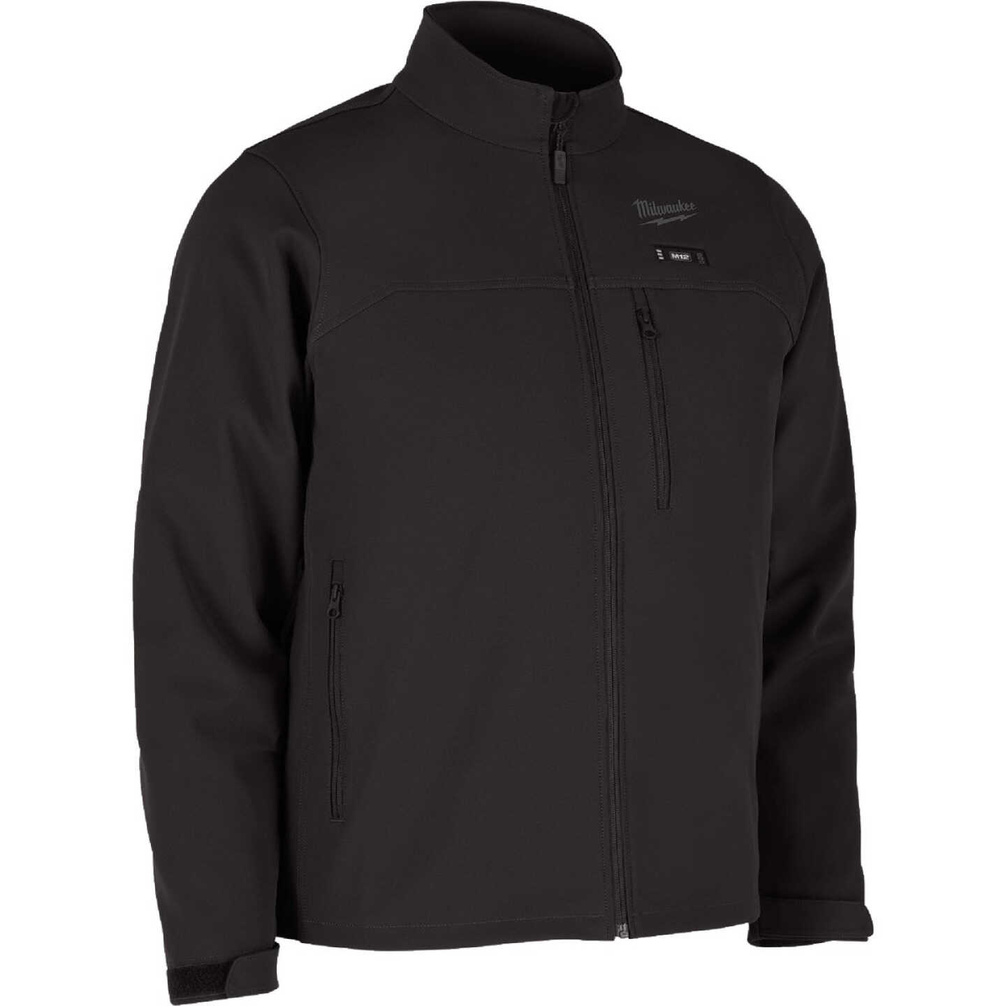 Milwaukee M12 TOUGHSHELL Men's Black Cordless Heated Jacket, S Image 3