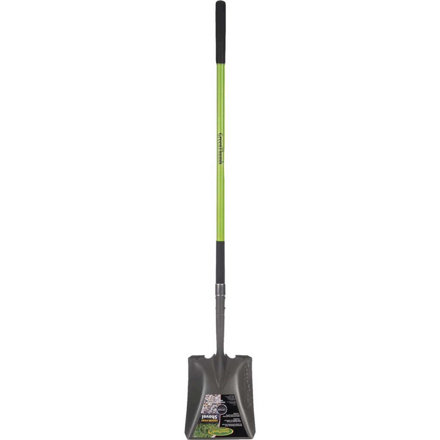 Green Thumb 48 In. Fiberglass Handle Square Point Shovel Image 1