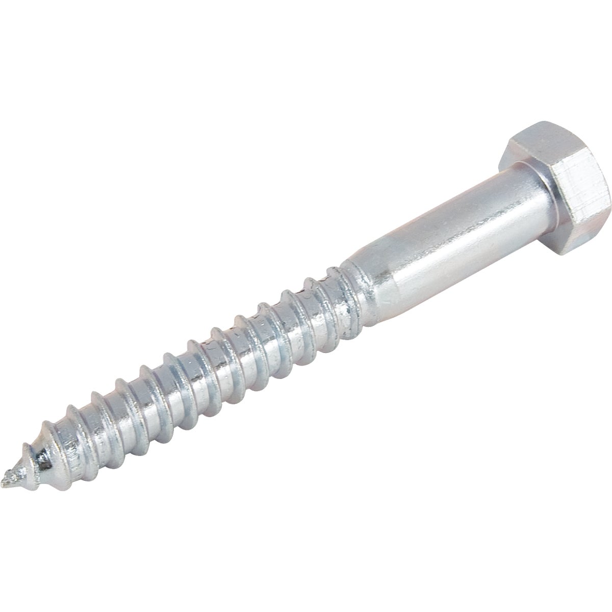 Hillman 1/2 In. x 6 In. Zinc Hex Lag Screw (25-Count) Image 1