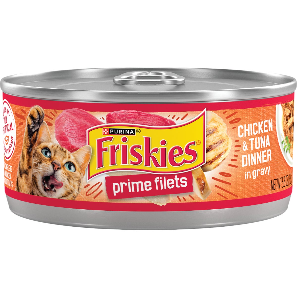 Purina Friskies 5.5 Oz. Chicken & Tuna Cat Food