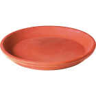 Deroma 2 In. Red Terracotta Clay Standard Saucer Image 1