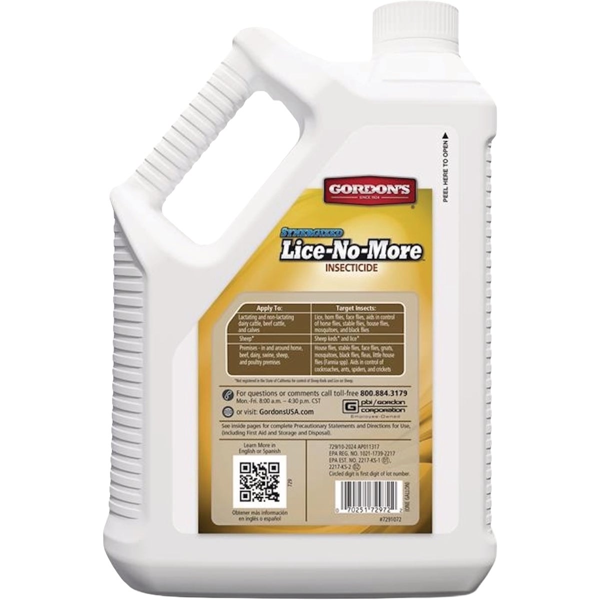 Gordon's 1 Gal. Ready To Use Synergized Lice-No-More Insecticide Image 2