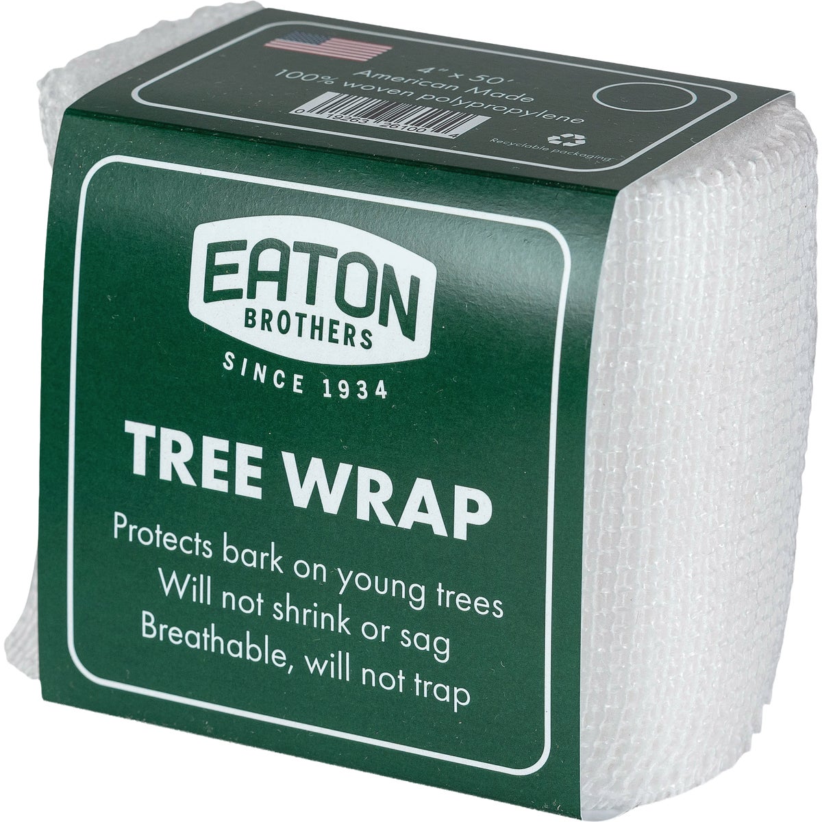 Eaton Brothers 4 In. x 50 Ft. Poly Tree Wrap