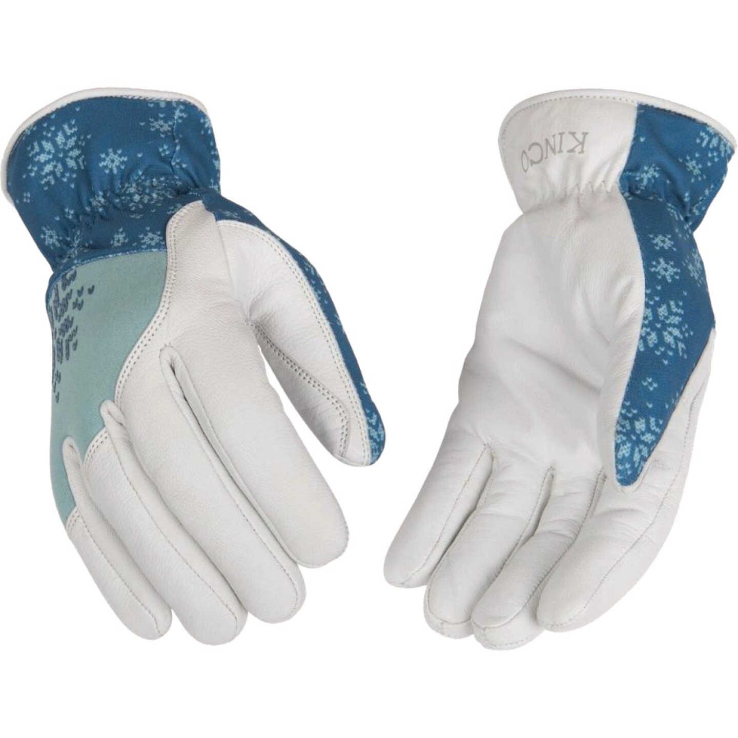 KincoPro Women's Medium Pearl Premium Grain Goatskin Thermal Insulated Glove Image 1