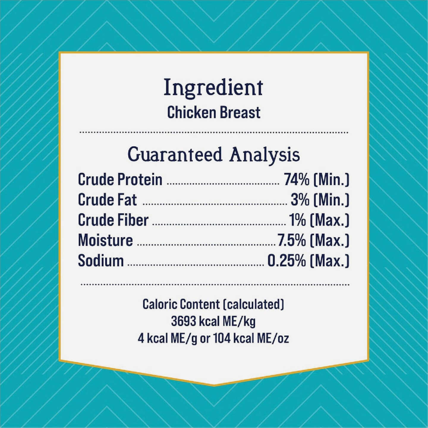 Stewart 3 Oz. Pouch Freeze-Dried Chicken Breast Dog Treats Image 2