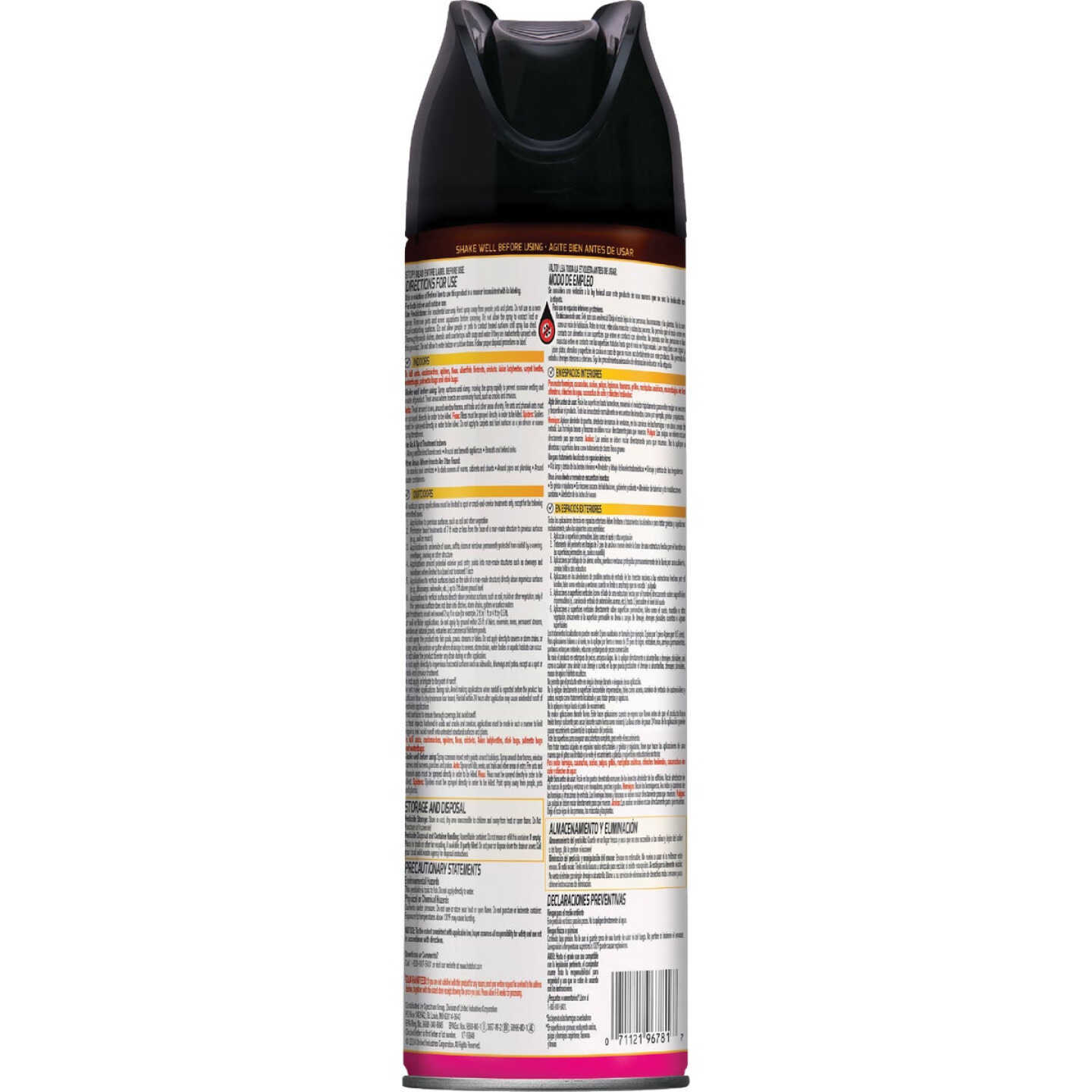 Hot Shot 17.5 Oz. Fresh Floral Scent Aerosol Spray Ant & Roach Killer Plus Germ Killer Image 5