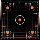 Allen EZ Aim 12 In. Square Adhesive Sight-In Splash Reactive Target (5-Pack) Image 1