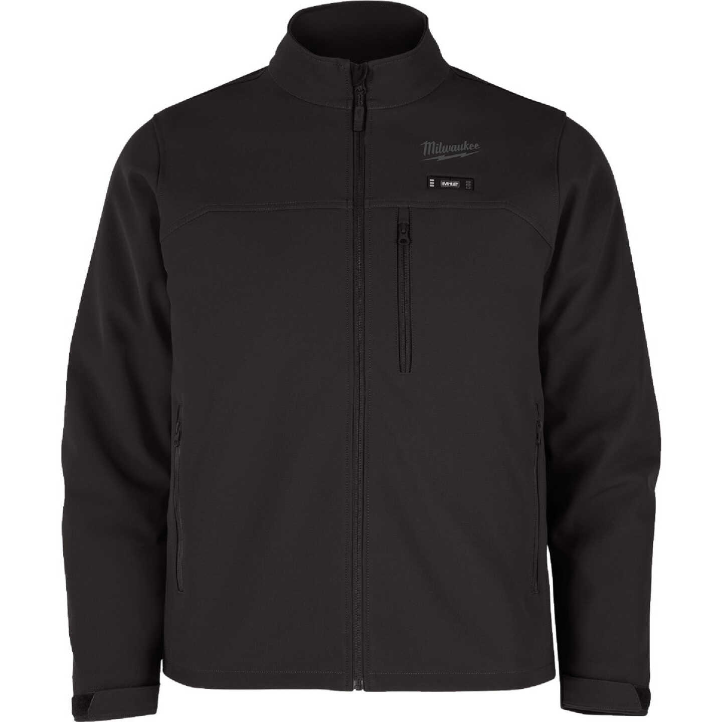 Milwaukee M12 TOUGHSHELL Men's Black Cordless Heated Jacket, XL Image 1