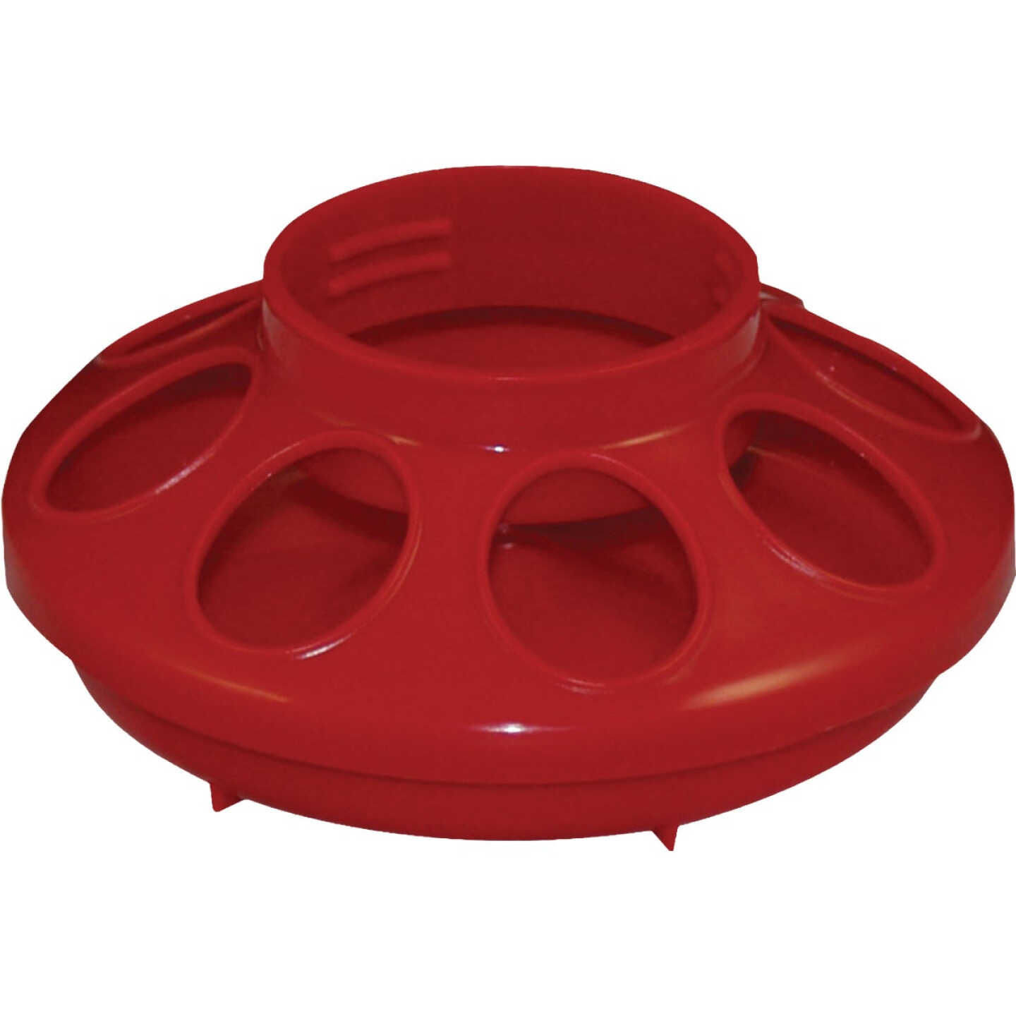 Manna Pro Harris Farms 1 Qt. Screw-on Red Feeder Base Image 1