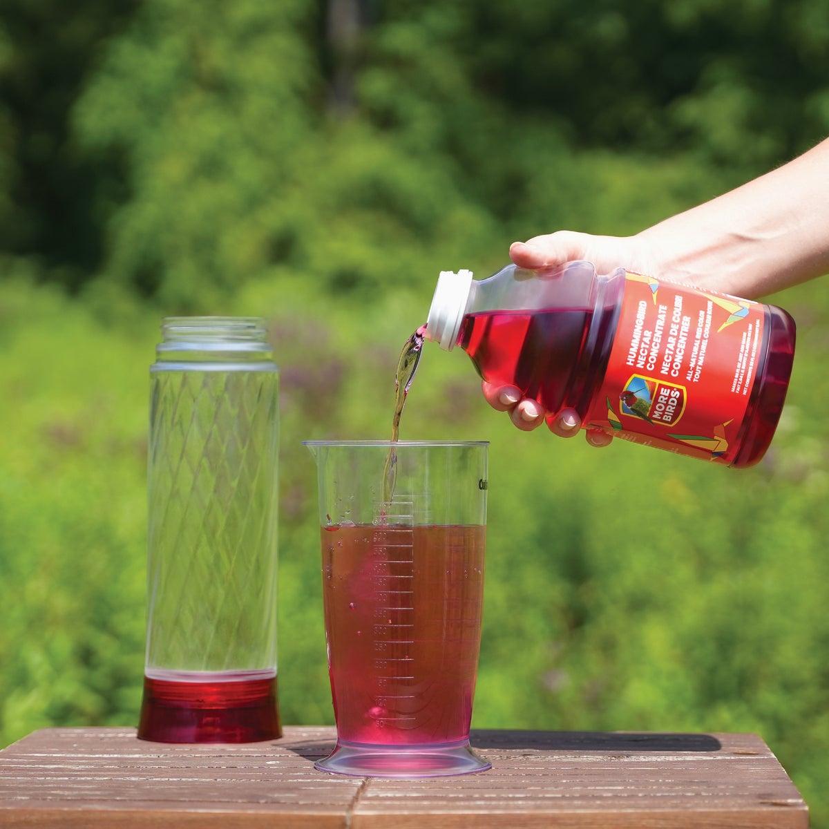 More Birds 32 Oz. Red Liquid Concentrate Hummingbird Nectar Image 3