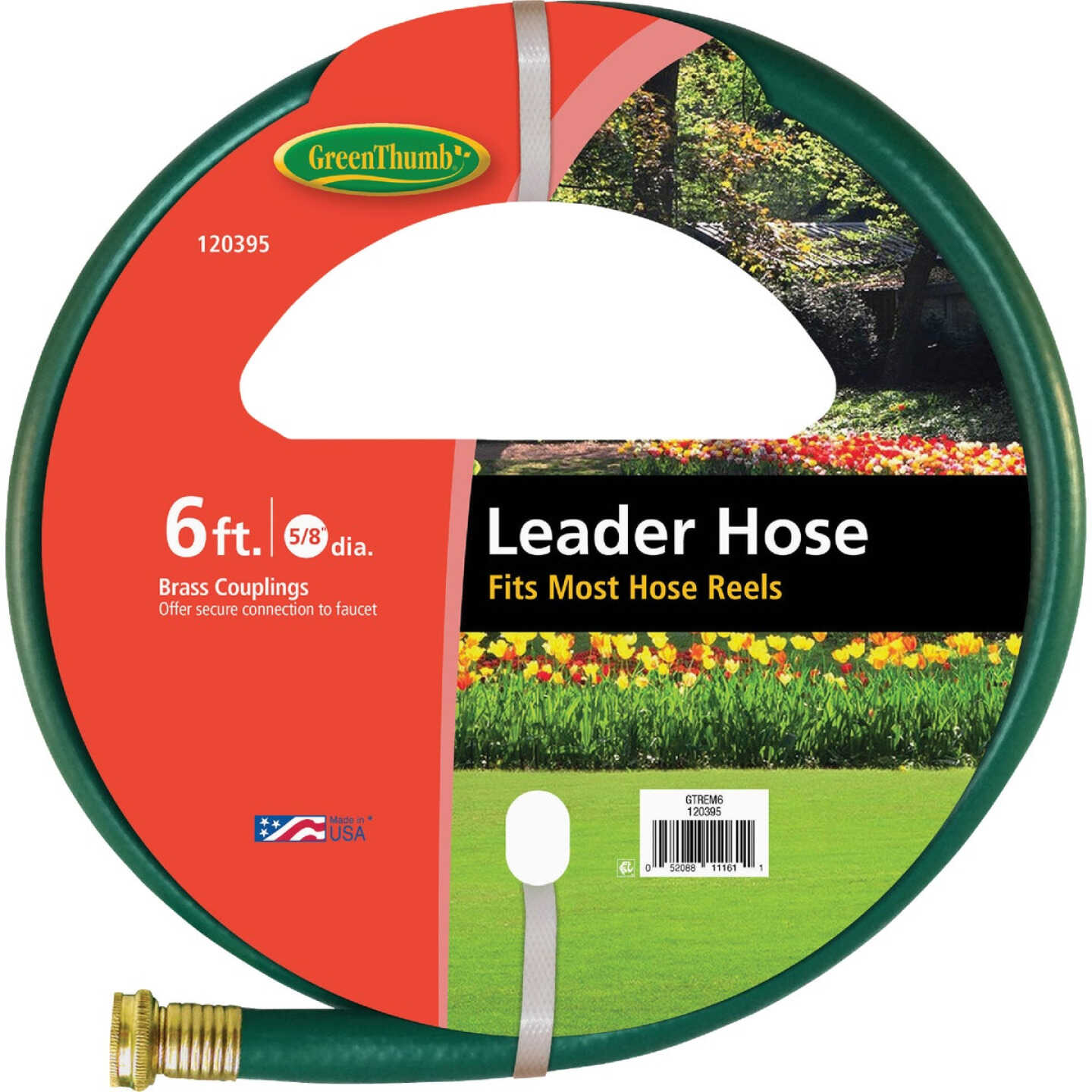 Green Thumb 6 Ft. Leader Hose Image 1