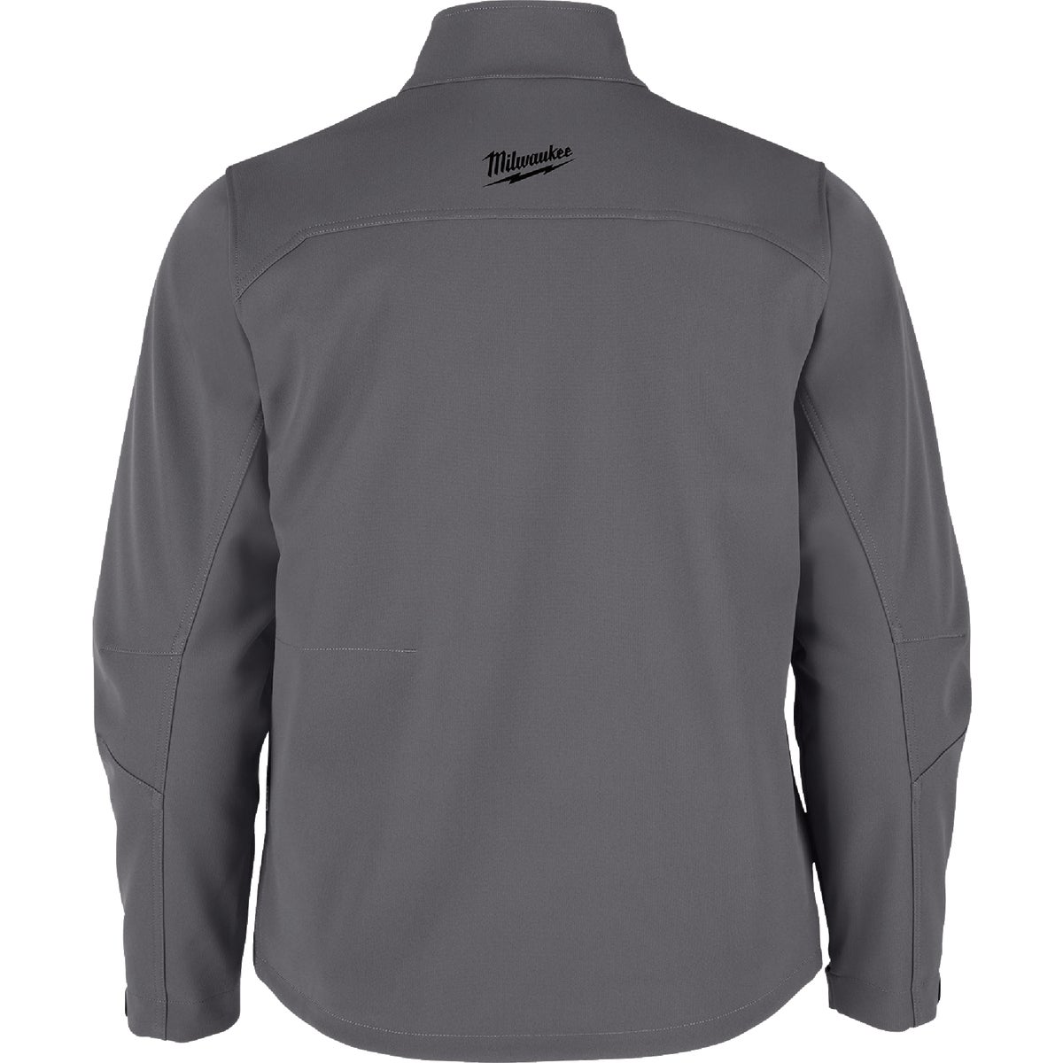 Milwaukee M12 TOUGHSHELL Men's Gray Cordless Heated Jacket, 2XL Image 4