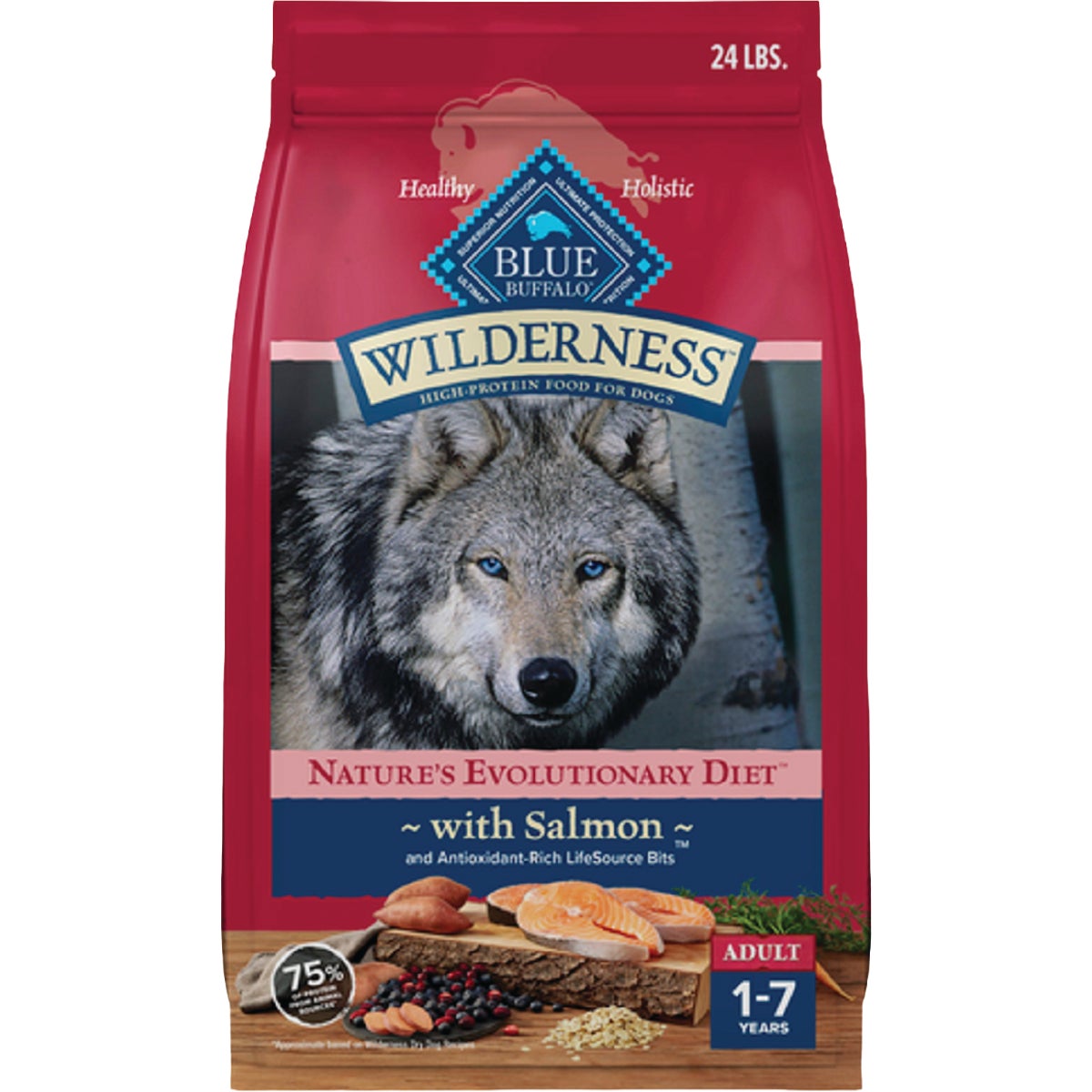 Blue Buffalo Wilderness 24 Lb. Salmon Dry Dog Food