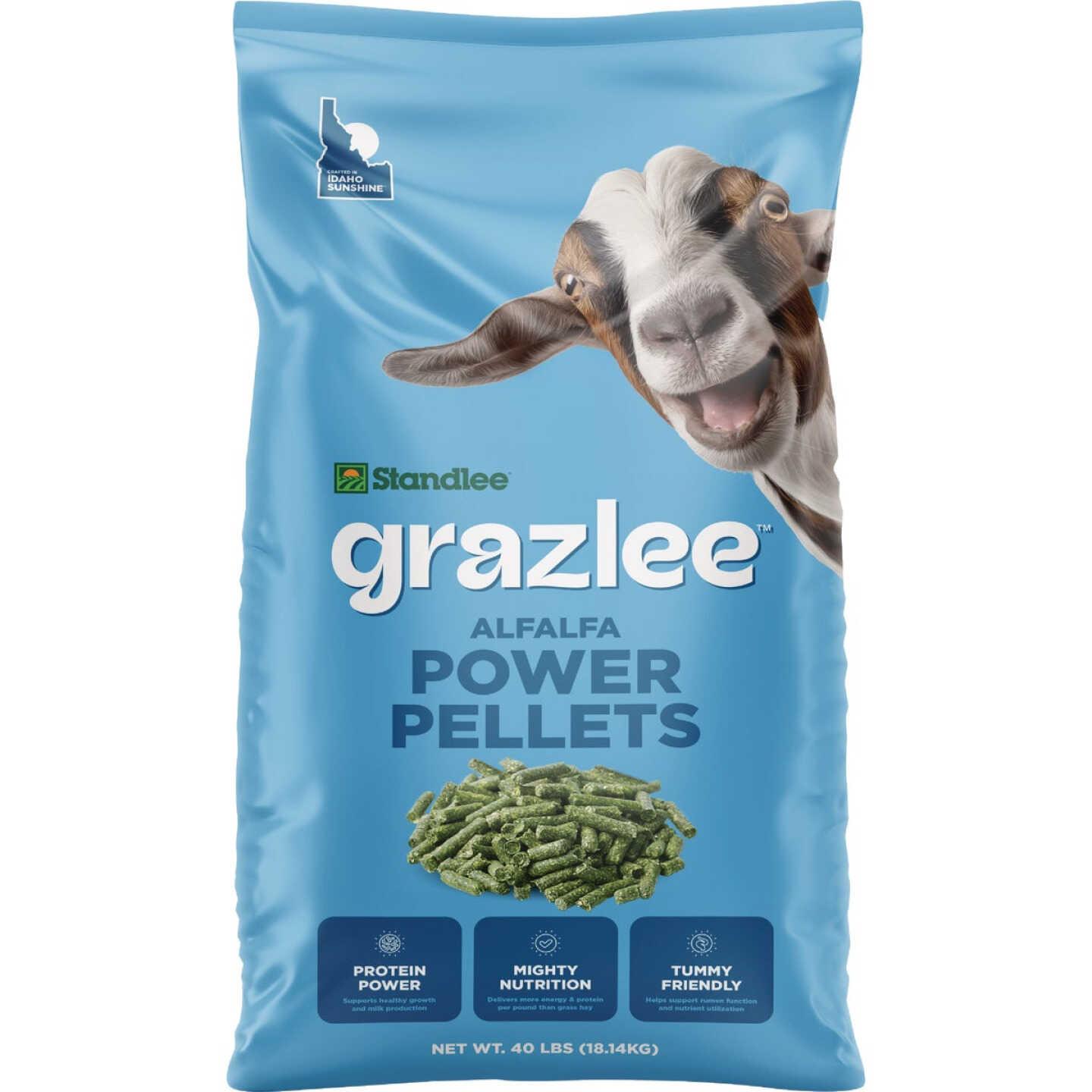 Standlee Grazlee 40 Lb. Goat Power Pellets Image 1