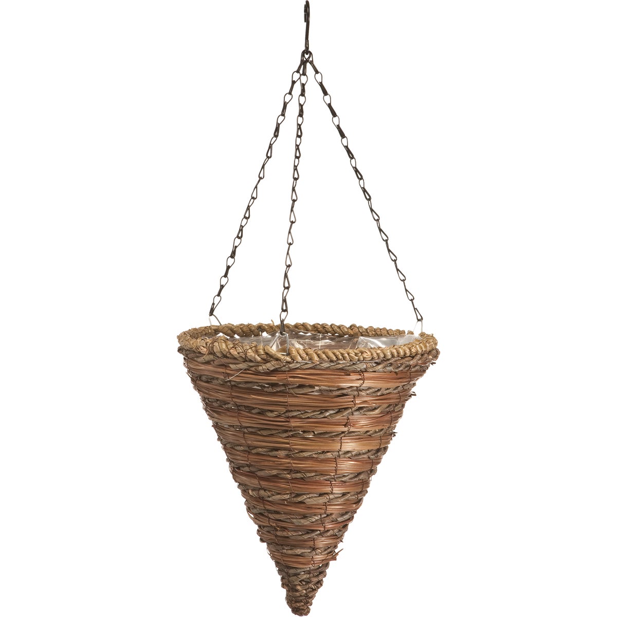 Green Thumb 12 In. Rope Fern Hanging Plant Basket
