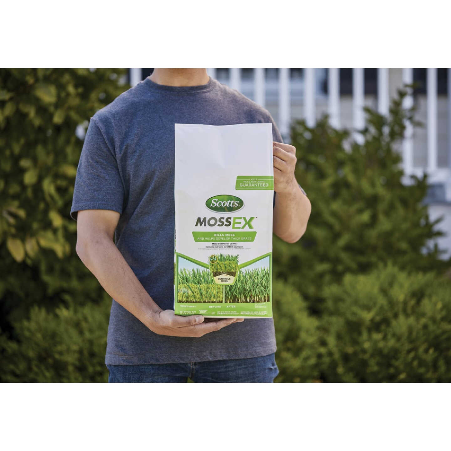Scotts MossEx 18.37 Lb. 5000 Sq. Ft. Moss Killer For Lawns Image 2