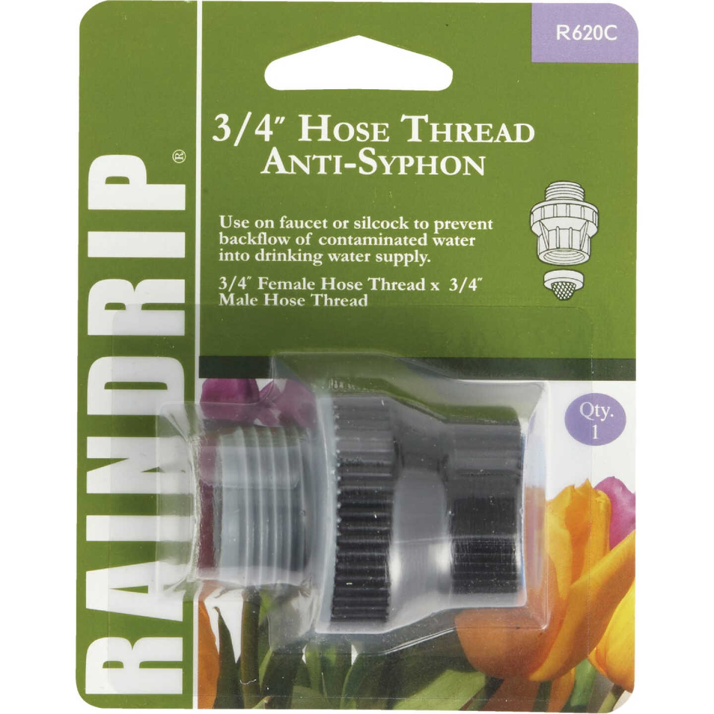 Raindrip 3/4 In. Hose/Hose Anti-Siphon Image 1