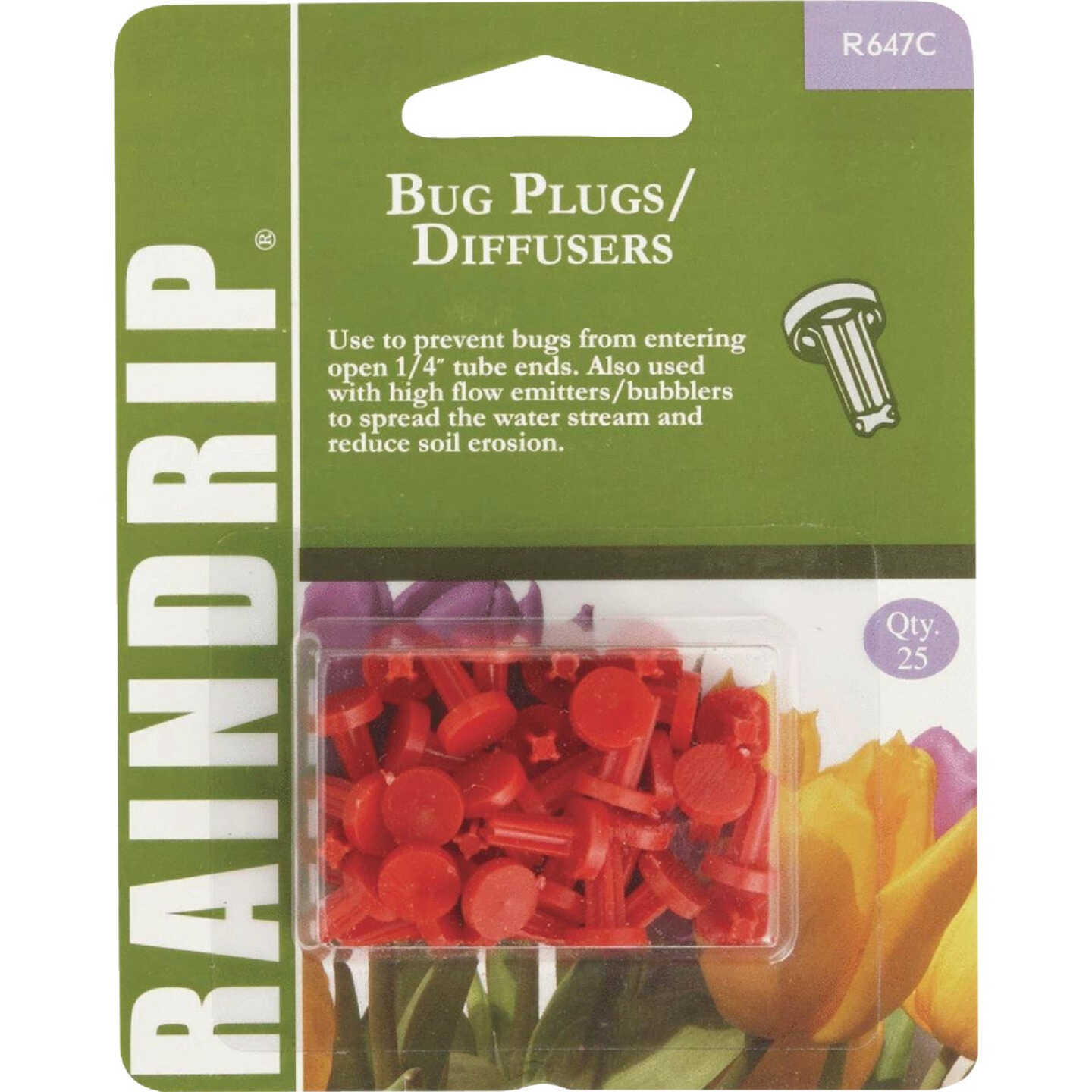 Raindrip 1/4 In. Tubing Bug Plugs (25-Pack) Image 2