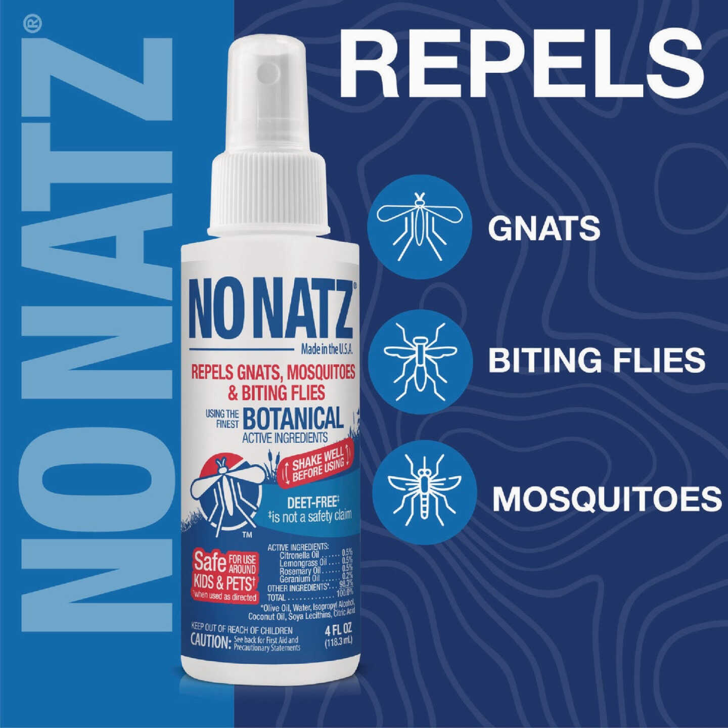 No Natz 4 Oz. Pump Spray Insect Repellent Image 4