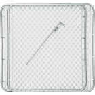 Midwest Air Tech Double Drive 114 In. W. x 46 In. H. Chain Link Gate Image 1