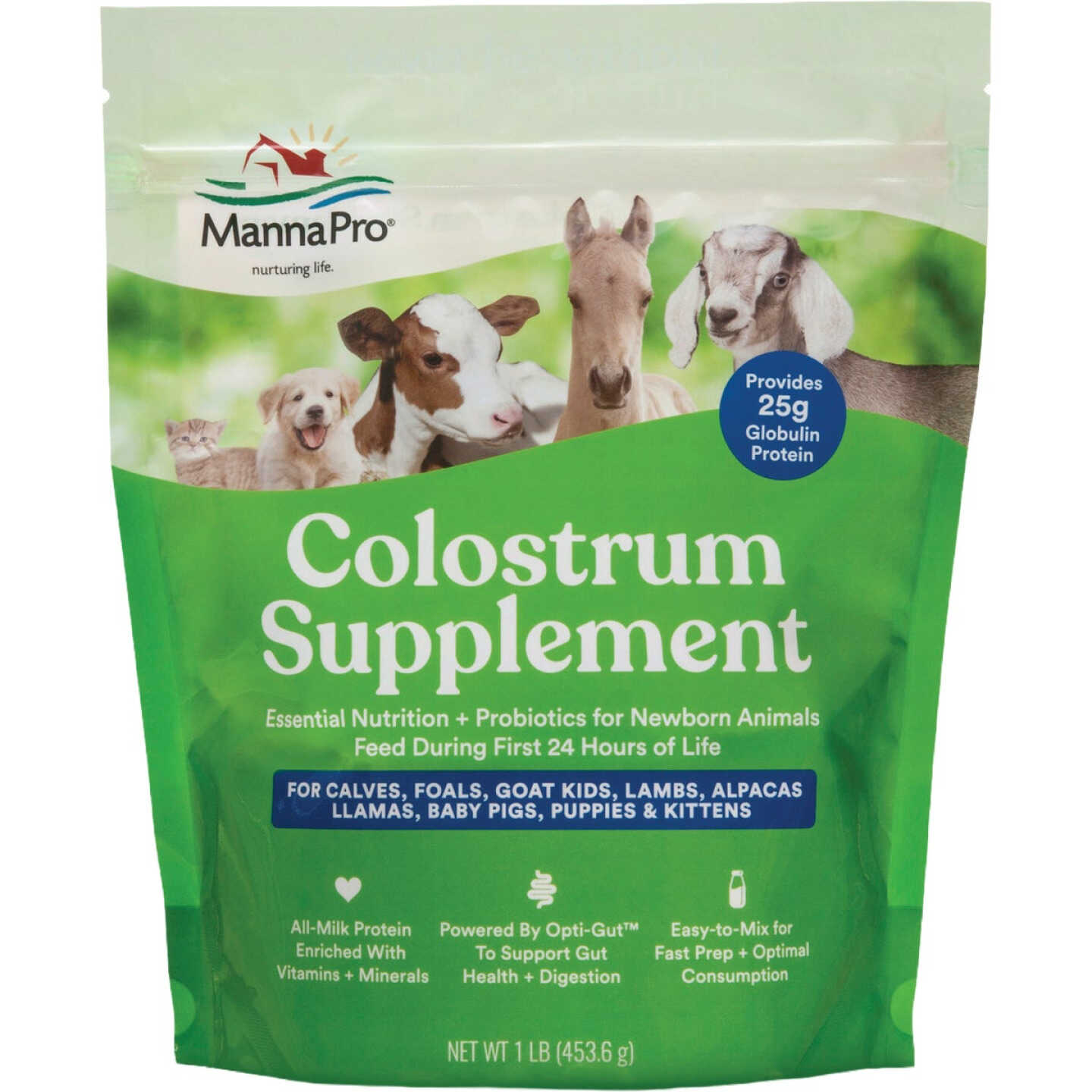 Manna Pro 1 Lb. Colostrum Supplement Multi-Species Image 1