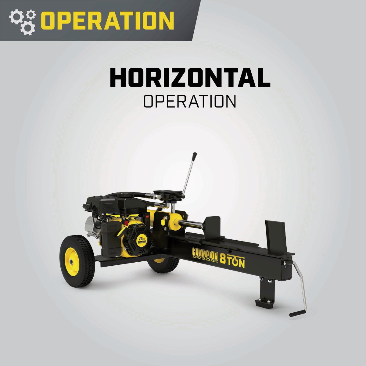 Champion 8-Ton Compact Gas Log Splitter Image 5