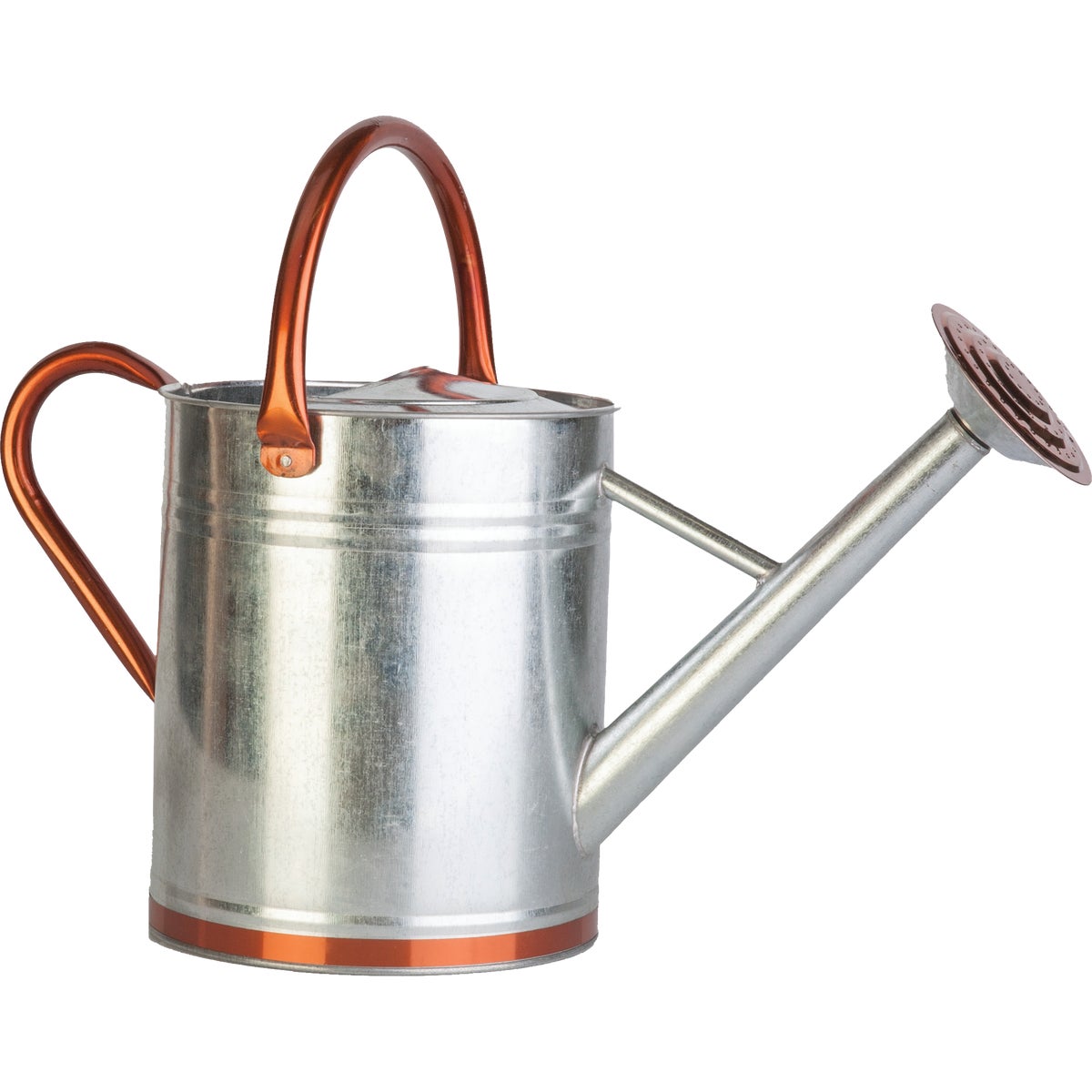 Pancea 2 Gal. Galvanized Copper Accent Watering Can