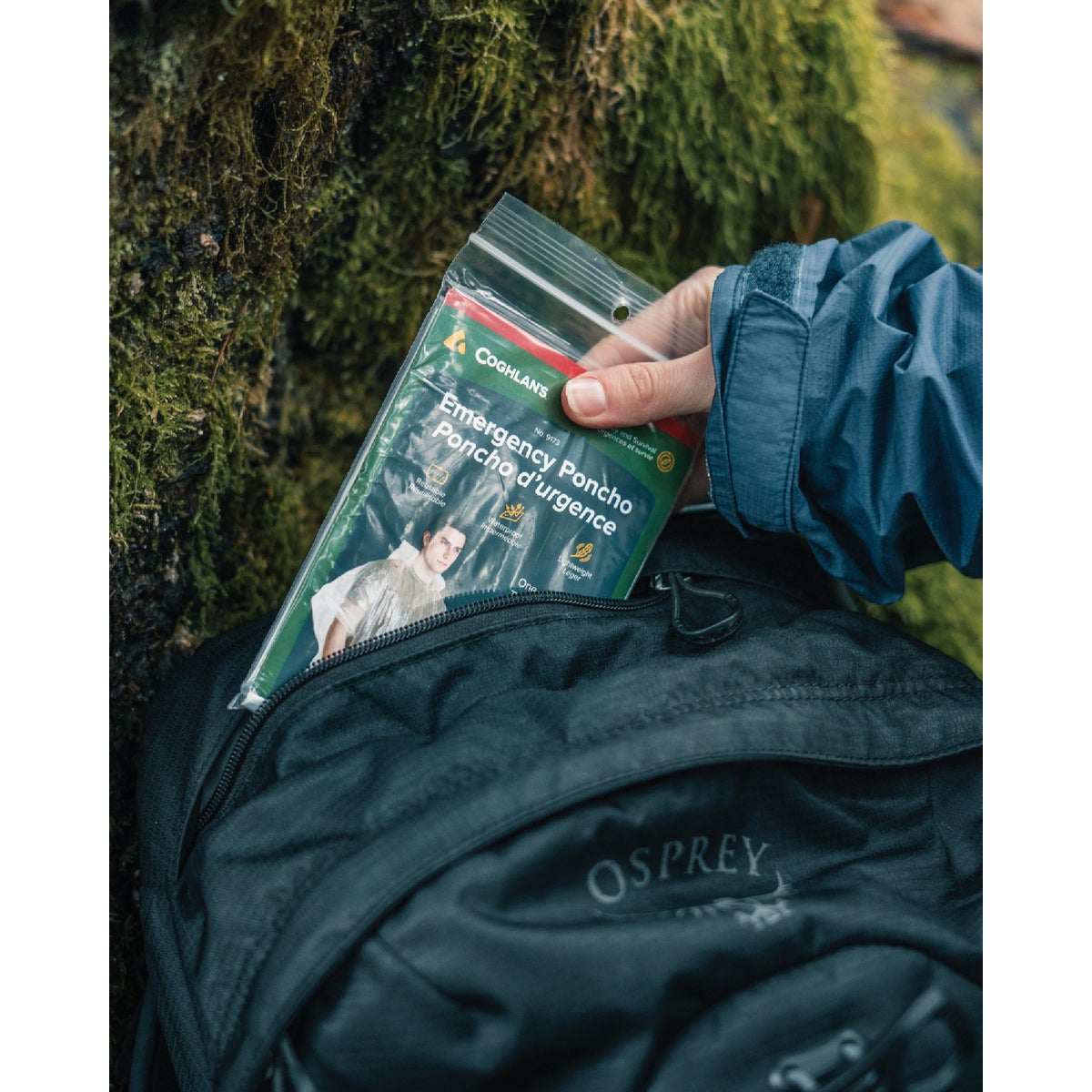 Coghlans 50 In. x 80 In. Emergency Rain Poncho Image 2
