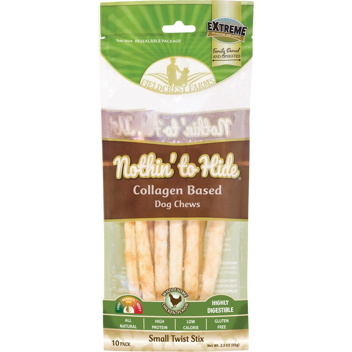 Nothin' to Hide Chicken Twist Stix (10-Pack)
