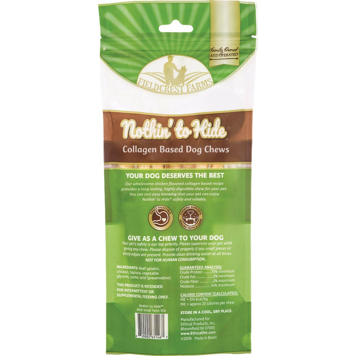 Nothin' to Hide Chicken Twist Stix (10-Pack) Image 3