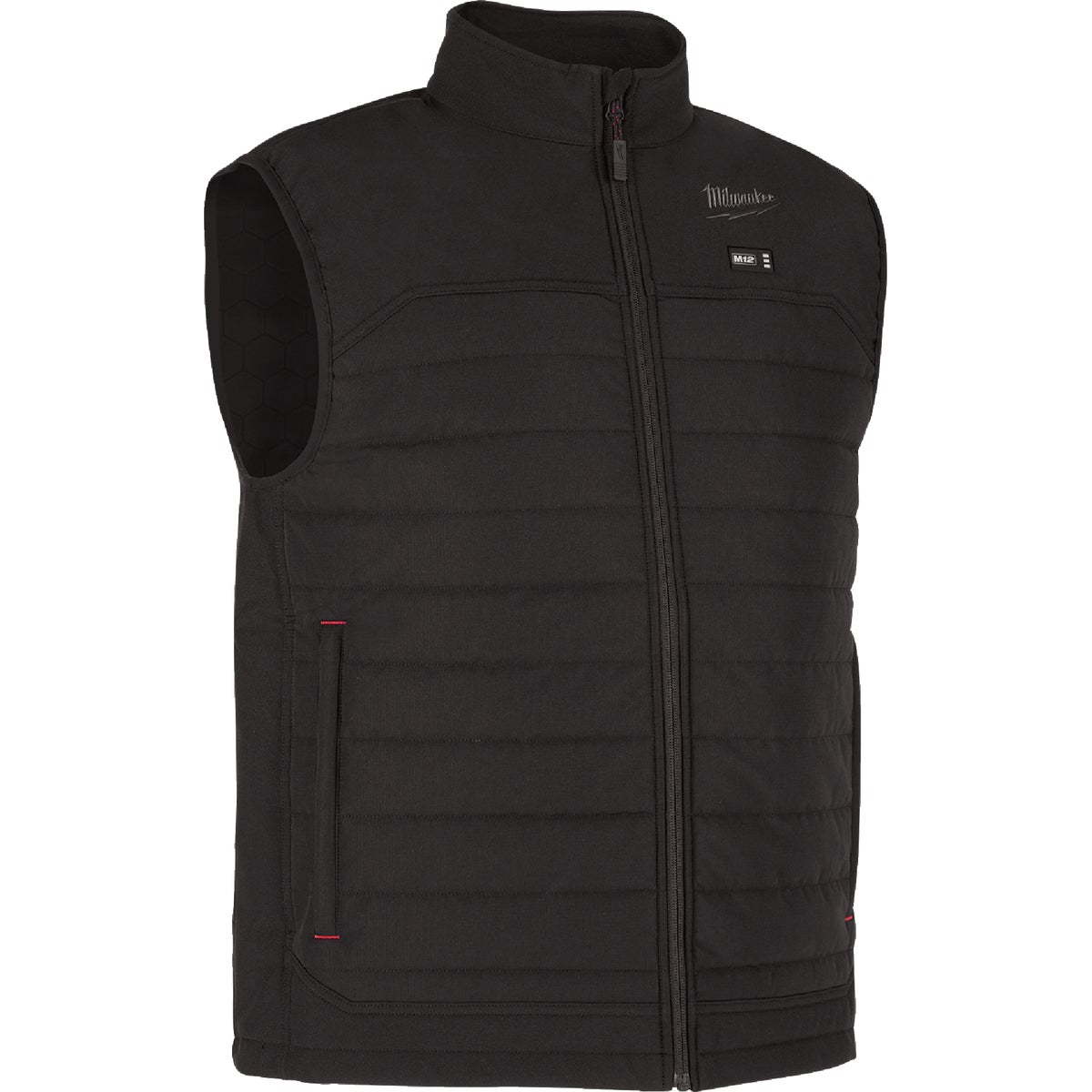 Milwaukee M12 AXIS Men's Black Cordless Heated Vest, 3XL Image 2