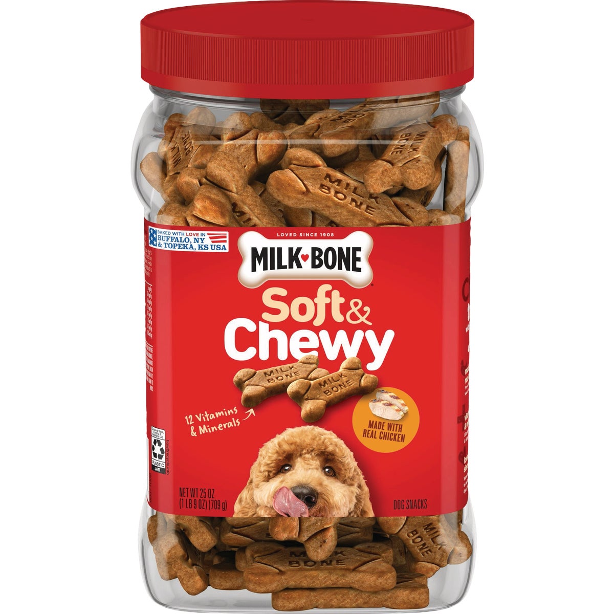 Milk Bone 25 Oz. Soft & Chewy Dog Treats