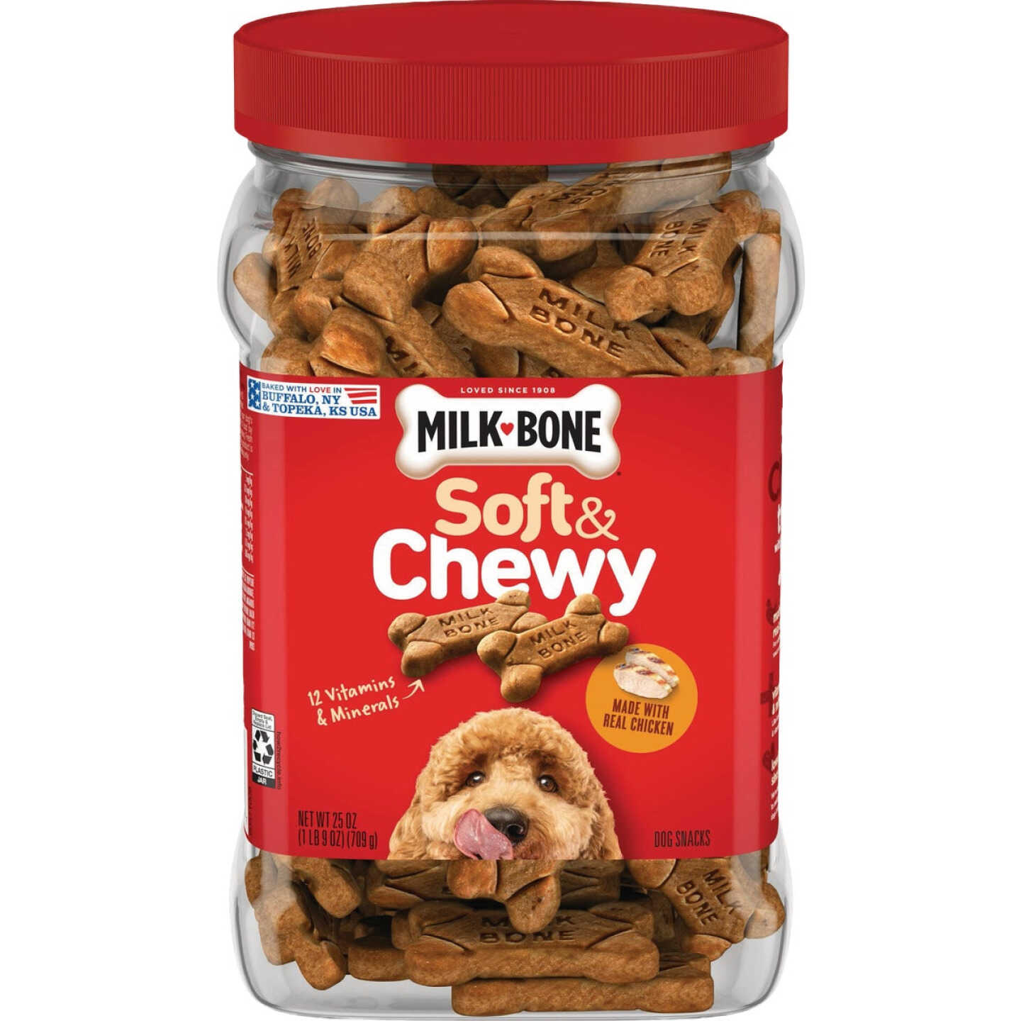 Milk Bone 25 Oz. Soft & Chewy Dog Treats Image 1