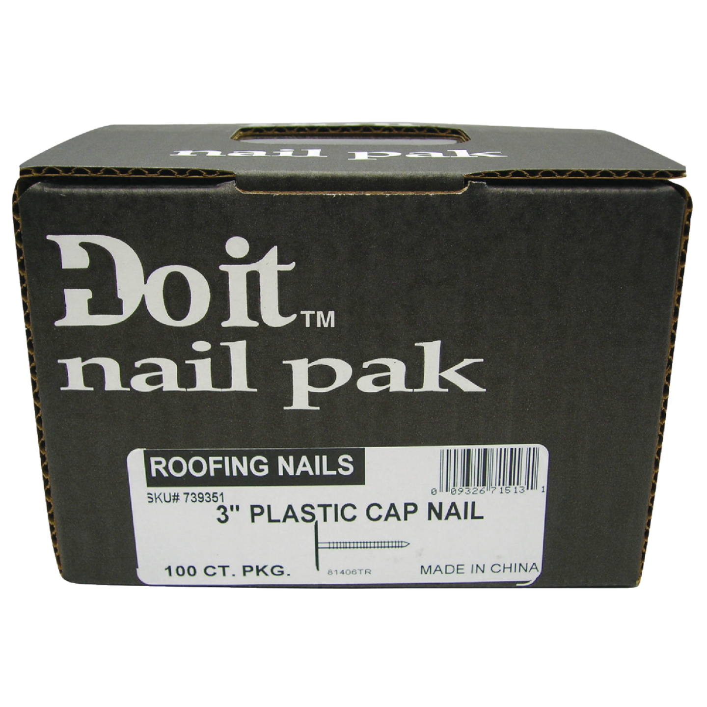 Do it 3 In. 11 ga Electrogalvanized Cap Nails (100-Count, 1 Lb.) Image 2