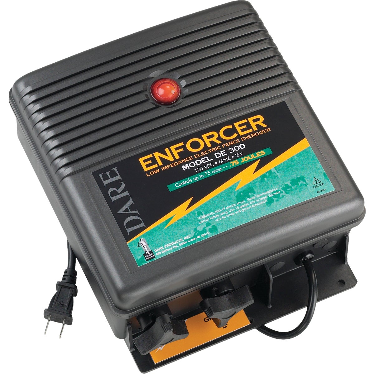 Dare .75 Joule Plug-in Fence Energizer