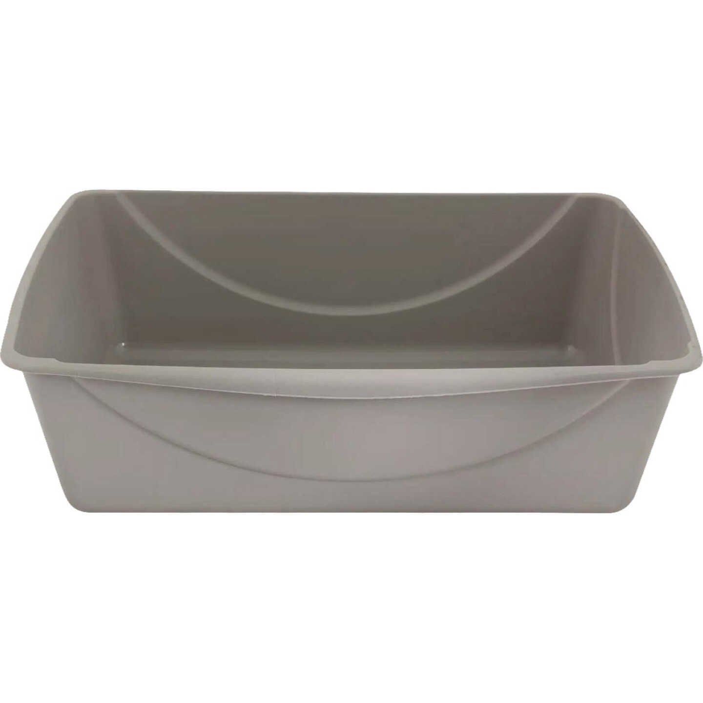 Petmate XL Gray Cat Litter Pan Image 1