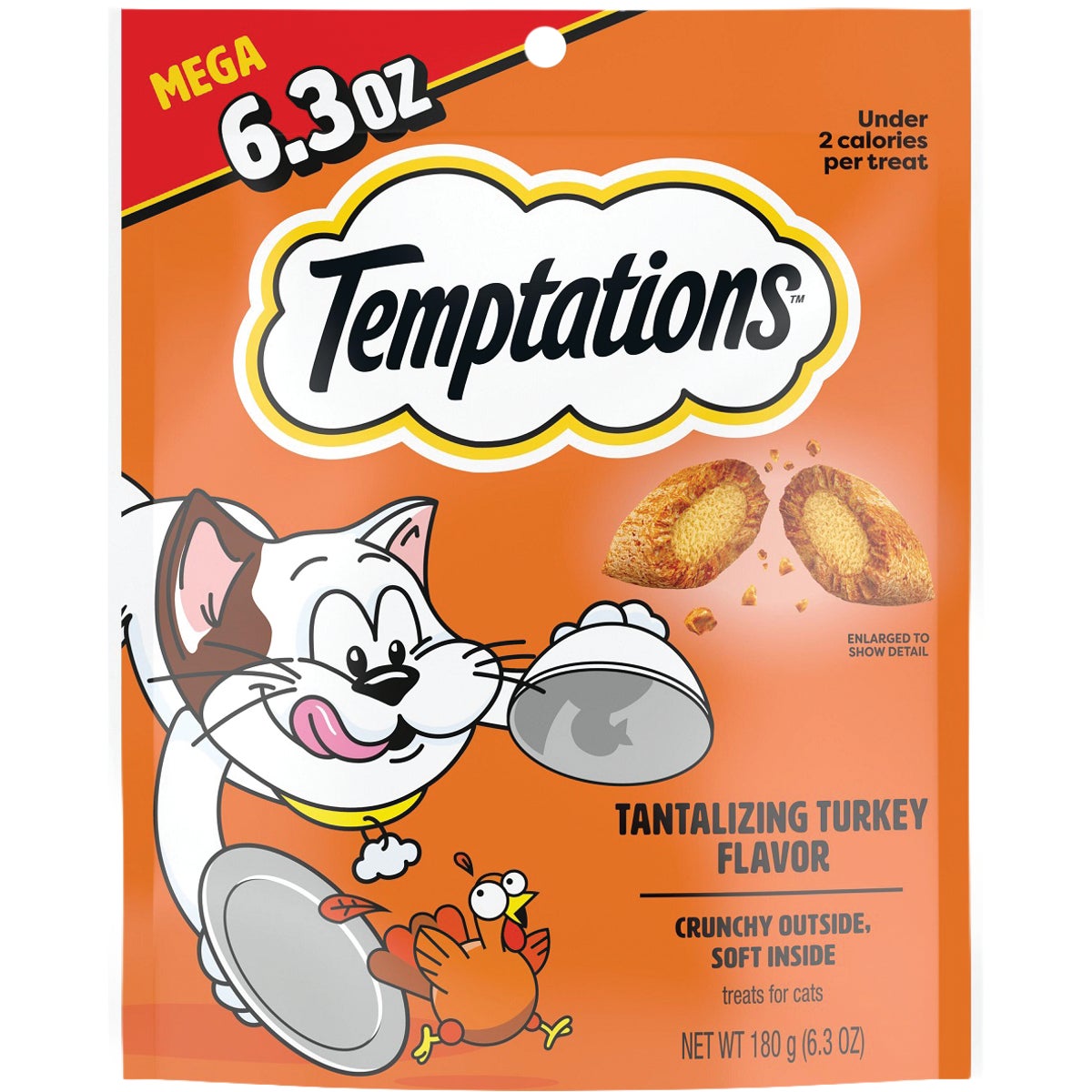 Temptations 6.3 Oz. Tantalizing Turkey Cat Treats