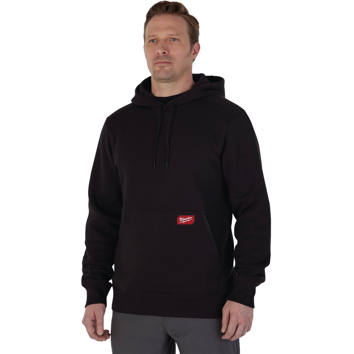 Milwaukee FREEFLEX XL Black Midweight Pullover Hooded Sweatshirt Image 6