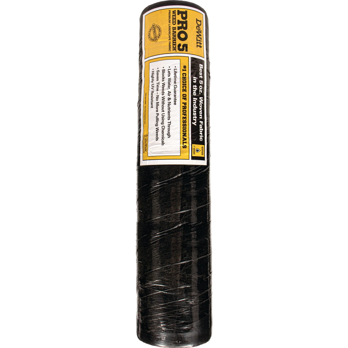 DeWitt 4 Ft. x 250 Ft. Pro 5 Weed Barrier Premium Landscape Fabric