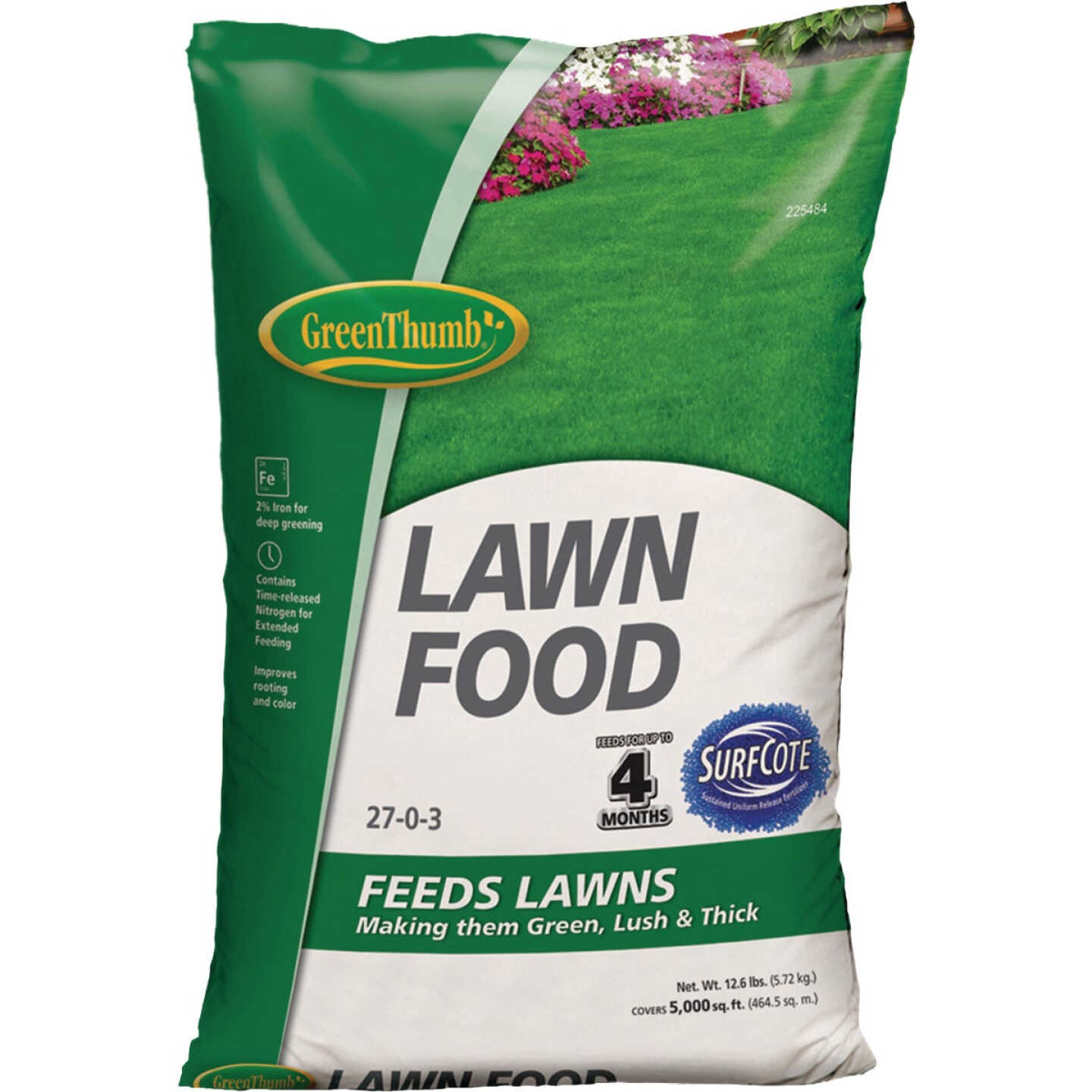 Green Thumb 12.6 Lb. 5000 Sq. Ft. 27-0-3 Lawn Food Image 1