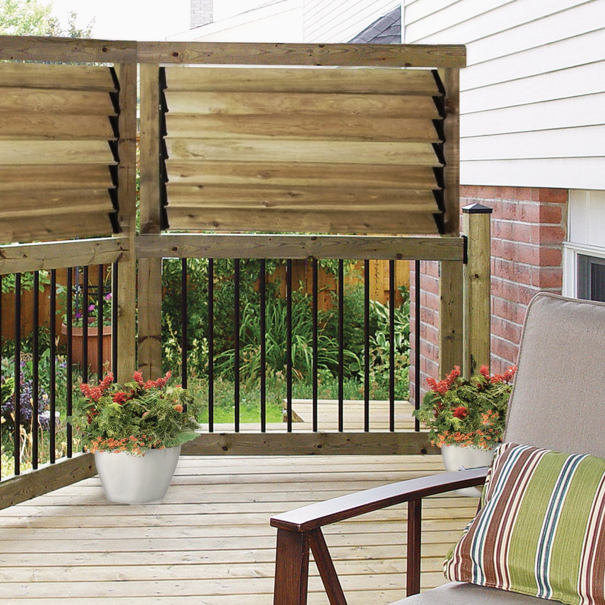 Nuvo Iron Polyoxymethylene Black Louver System Image 2