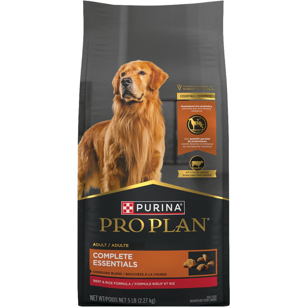 Pro Plan 5 Lb. Shredded Beef & Rice Dry Dog Food