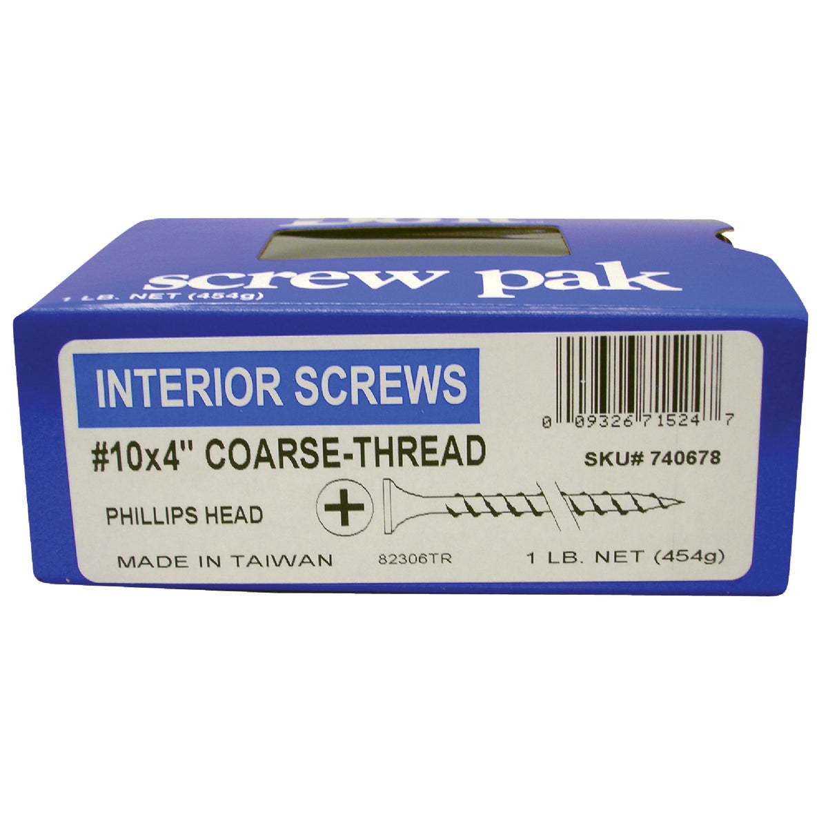 Do it #10 x 4 In. Coarse Thread Black Phosphate Drywall Screw (1 Lb.-Box) Image 2