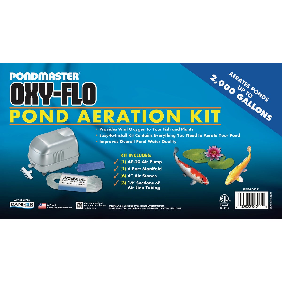 Pondmaster Pond Aeration Kit (11-Piece) Image 2