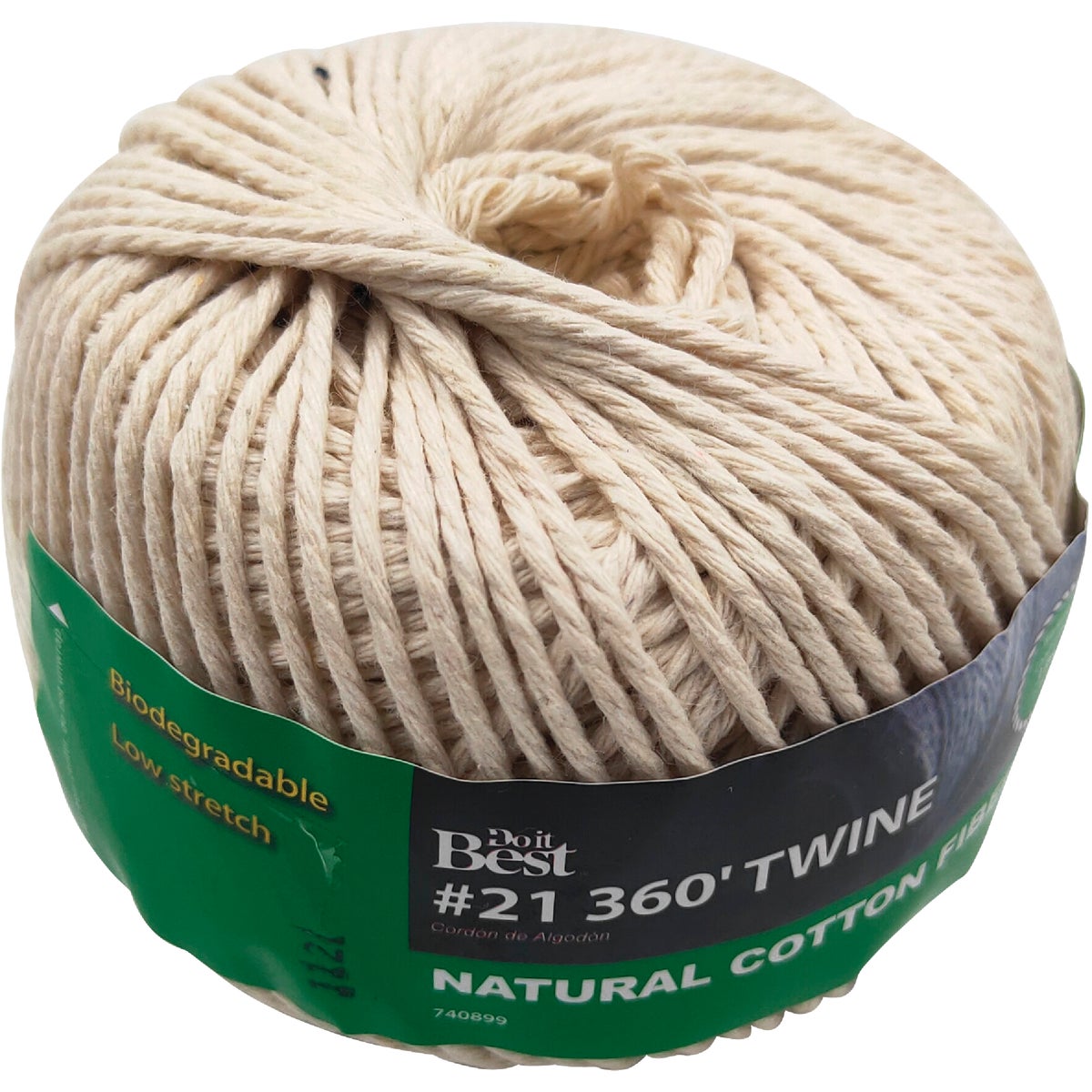Do it Best #21 x 360 Ft. Natural Cotton Twine Image 2