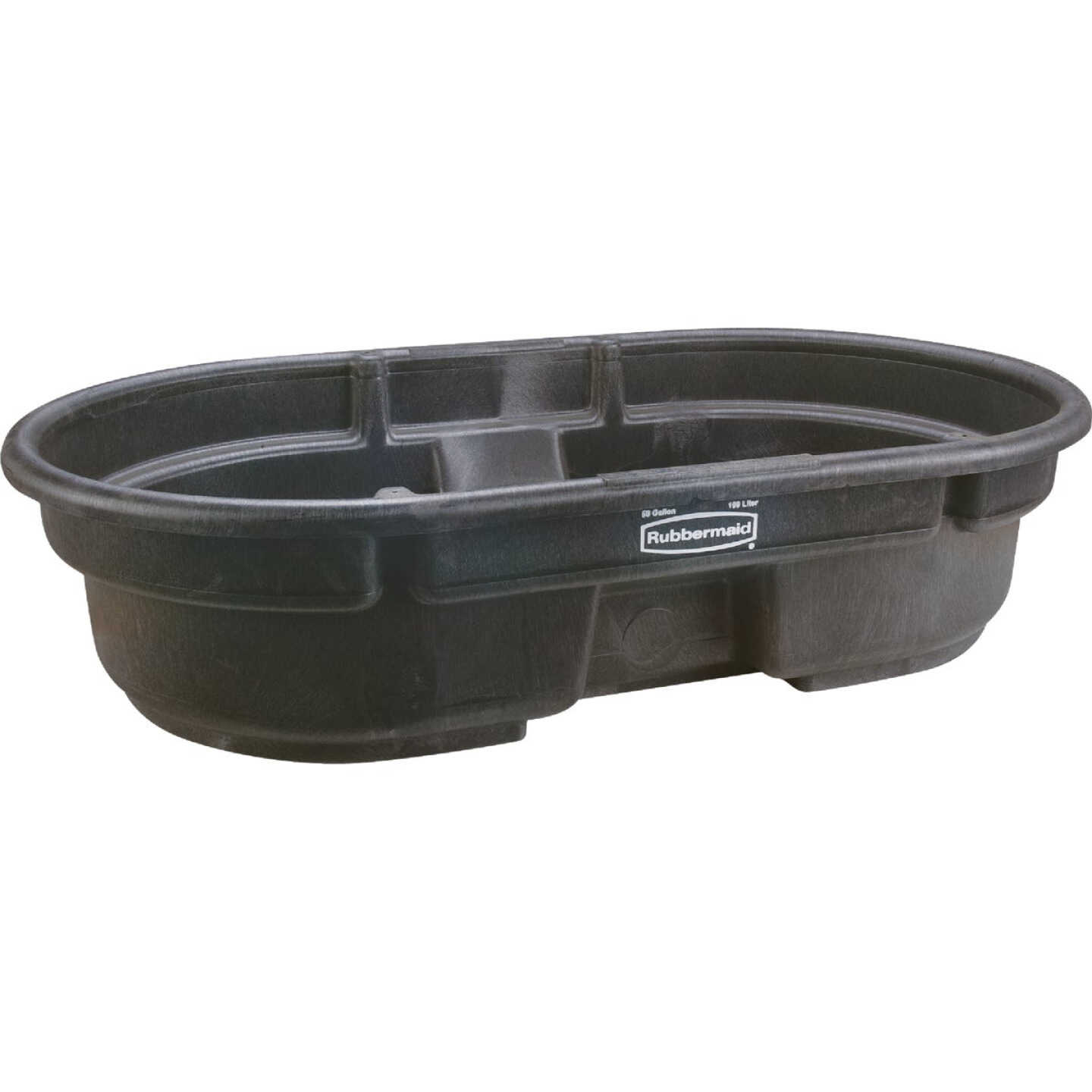 Rubbermaid 50 Gal. Plastic Stock Tank Image 1