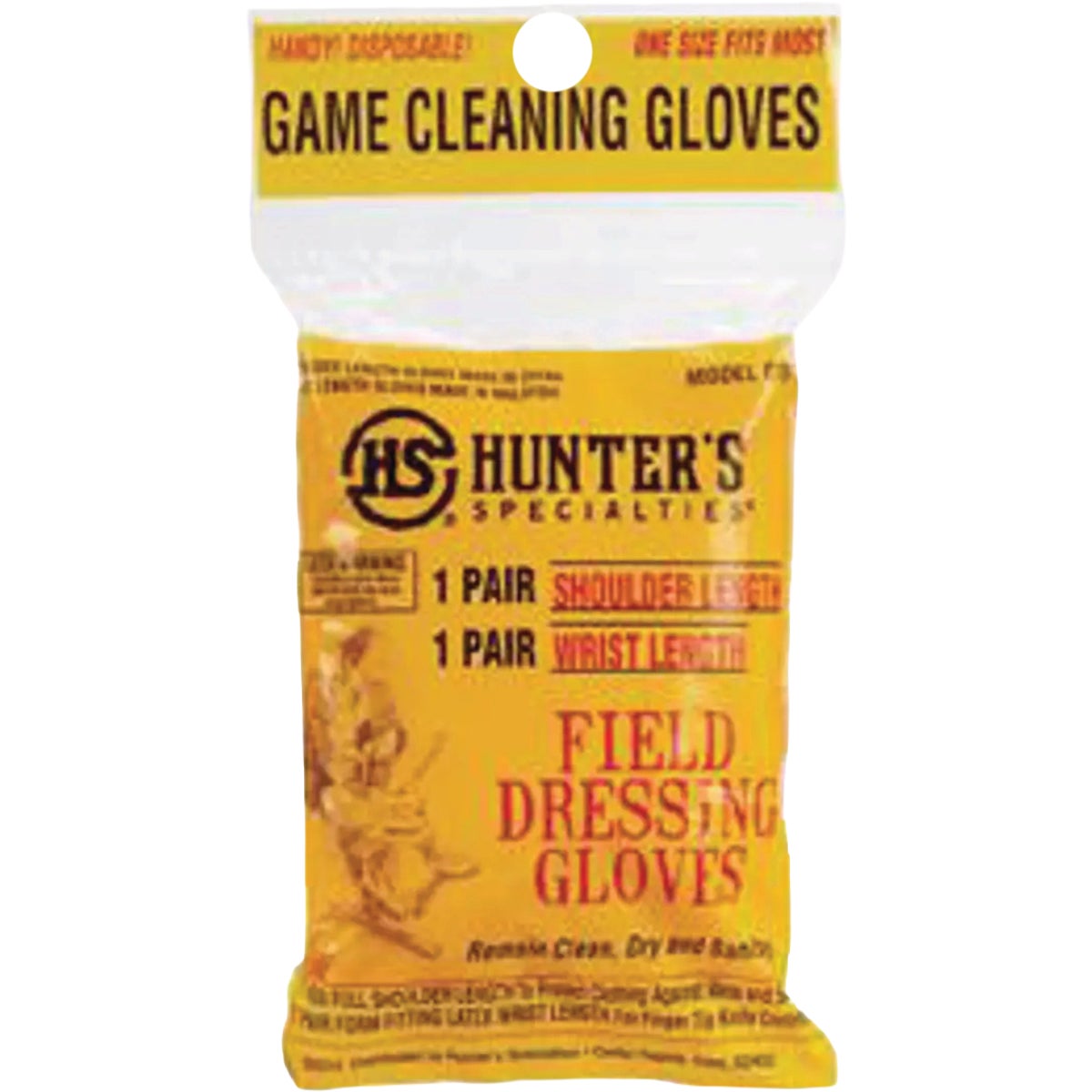 Hunter's Specialty Deluxe Field Dressing Glove (2-Pack)