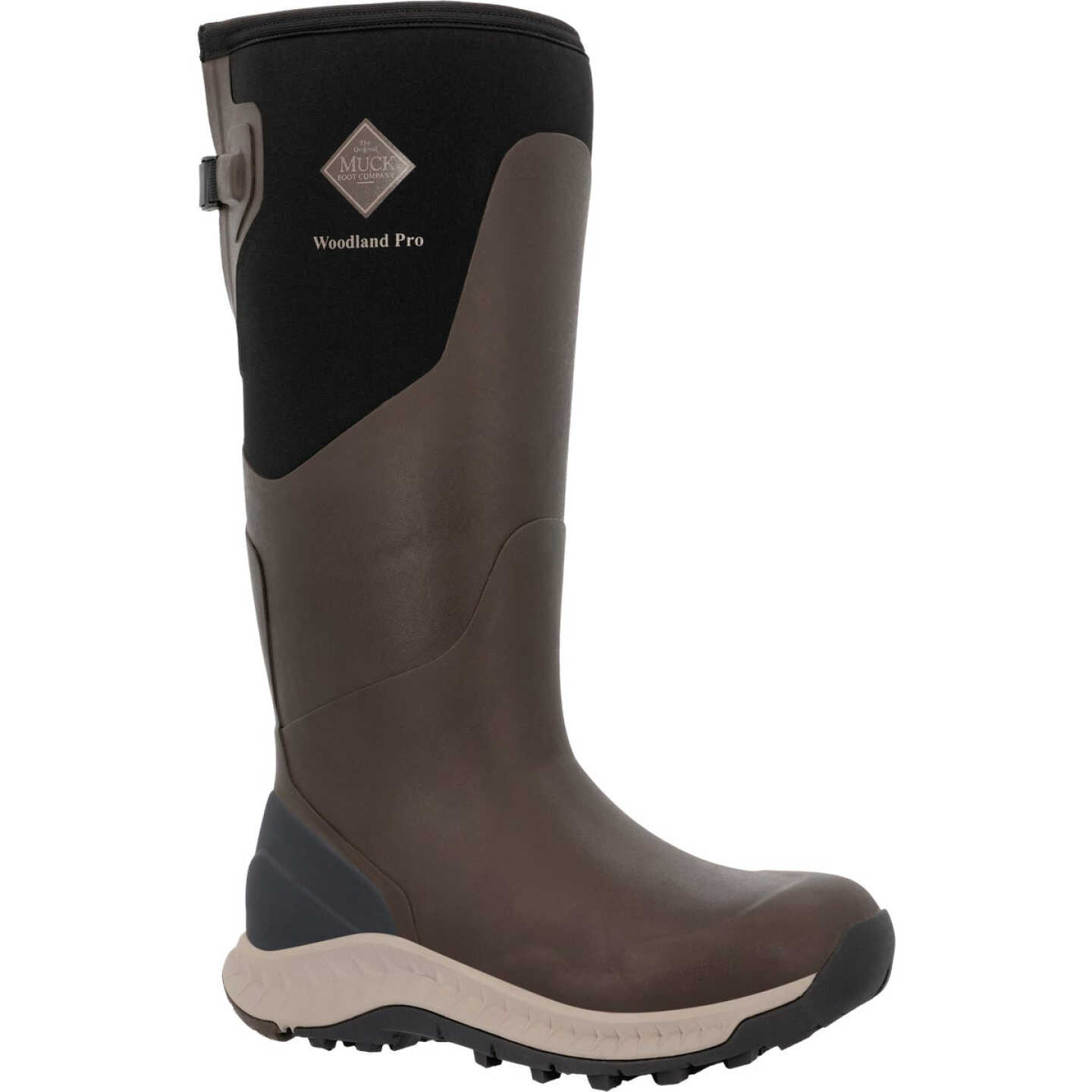 The Muck Boot Company Woodland Pro Men's Turkish Coffee Brindle Boot, Size 9 Image 1