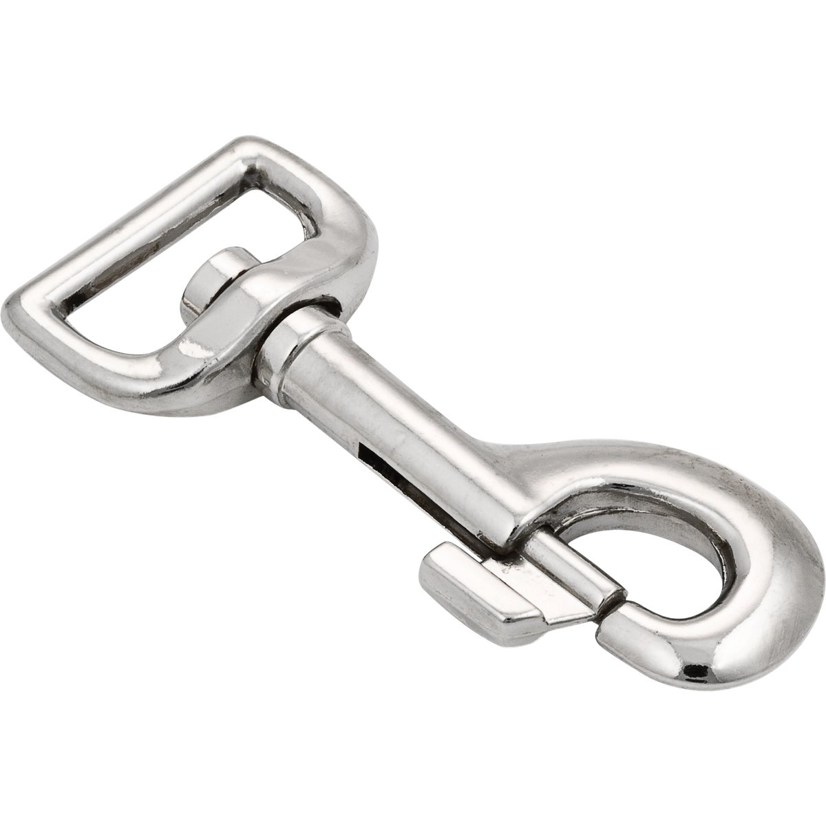 National Bolt Snaps, Nickel, 1 In. x 3-1/8 In.