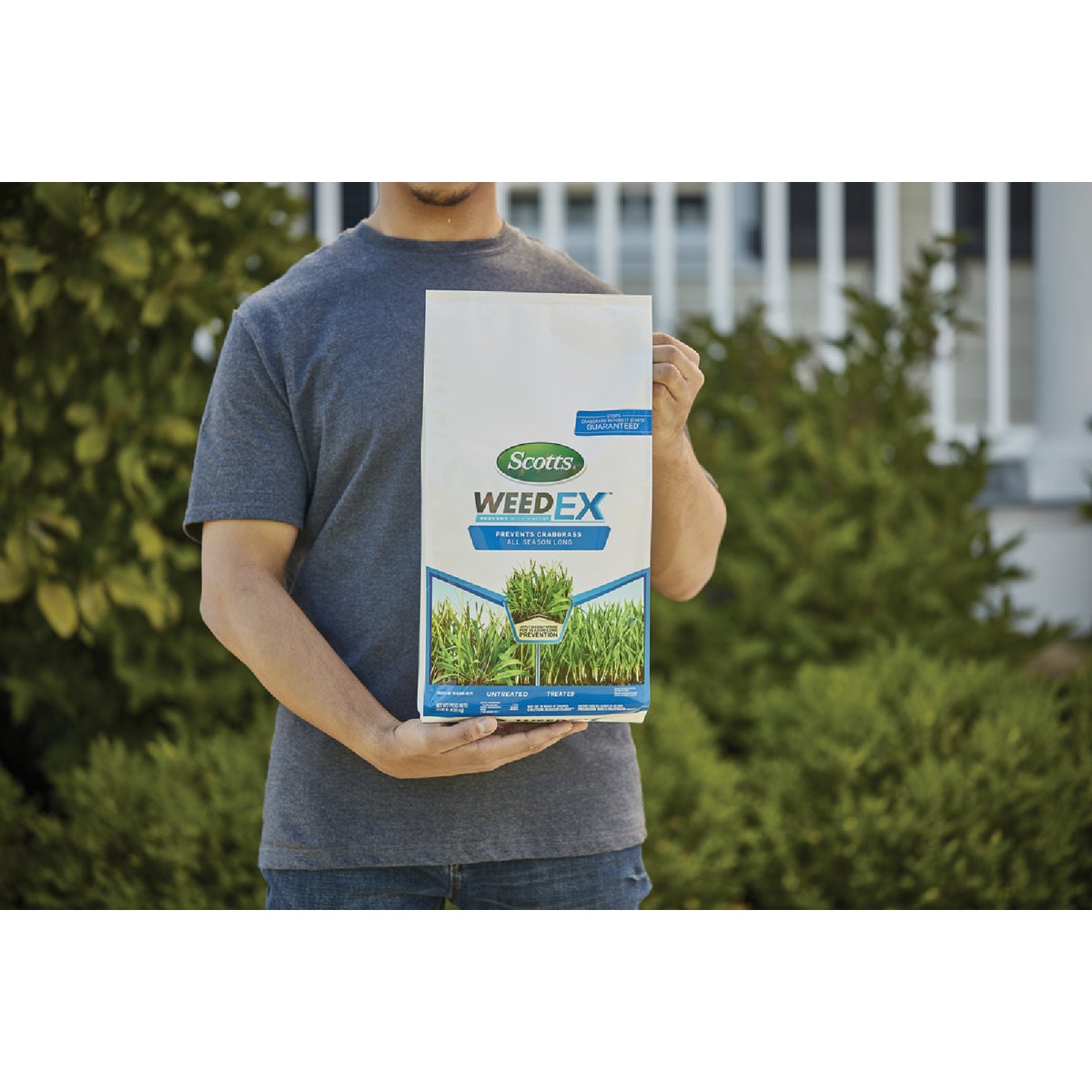Scotts WeedEx Prevent with Halts 10.06 Lb. 5000 Sq. Ft. Crabgrass Preventer Image 2